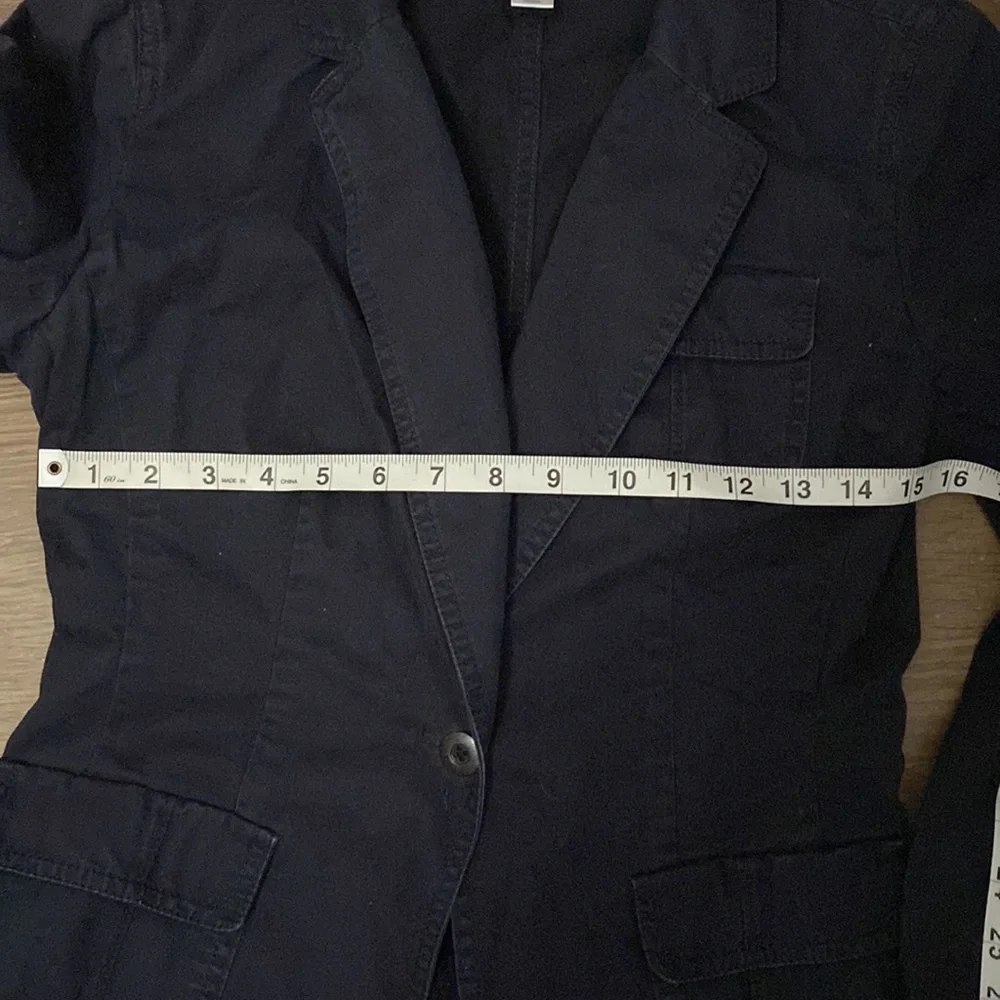 Navy Blue Blazer/Jacket LOFT - Picture 5 of 7